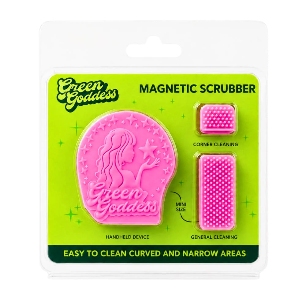 GREEN GODDESS - Green Goddess Magnetic Scrubber (Pink) Main Image