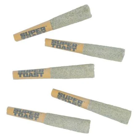 SUPER TOAST - Perfectly Peach Liquid Demons 5 x 0.5g Diamond Infused Pre-Rolls Main Image