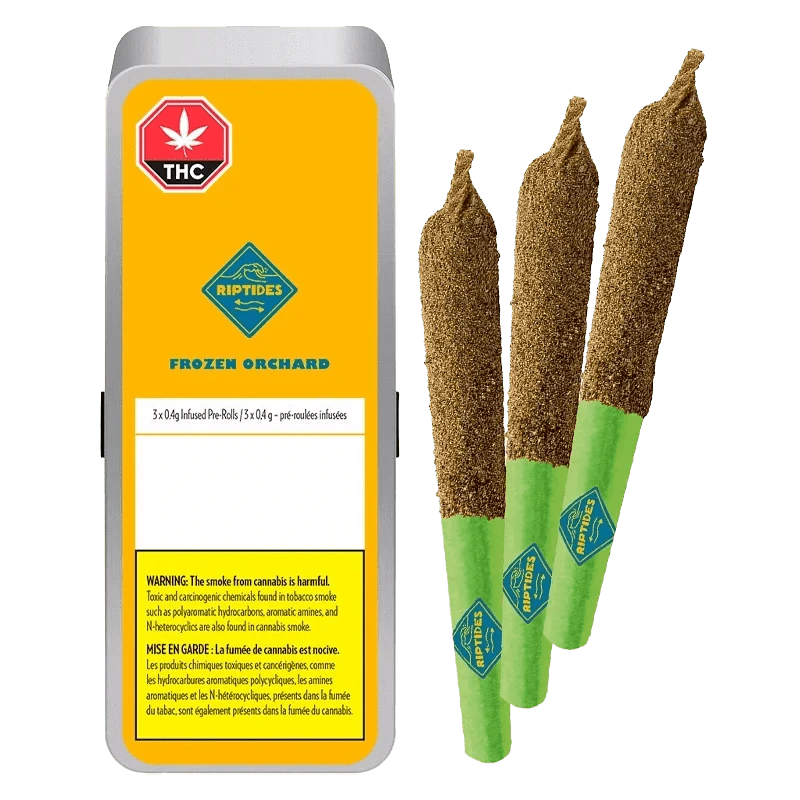 RIPTIDES - Frozen Orchard 3 x 0.4g Liquid Diamond Infused Pre-Rolls by Riptides Main Image