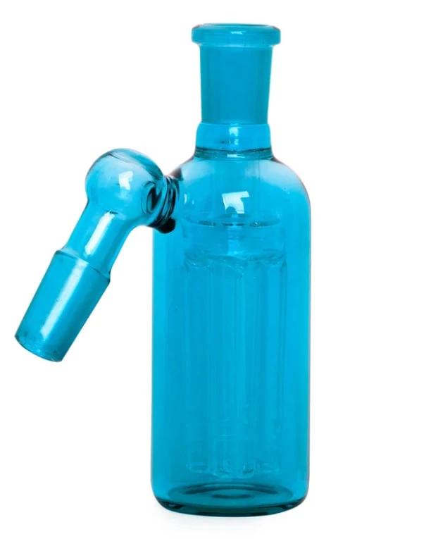 RED EYE TEK GLASS - 14mm Day Glow Ash Catcher - Blue Main Image