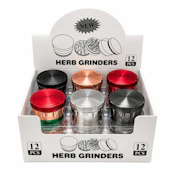 50mm 4-Piece Multi-Tone Metal Grinder - Single