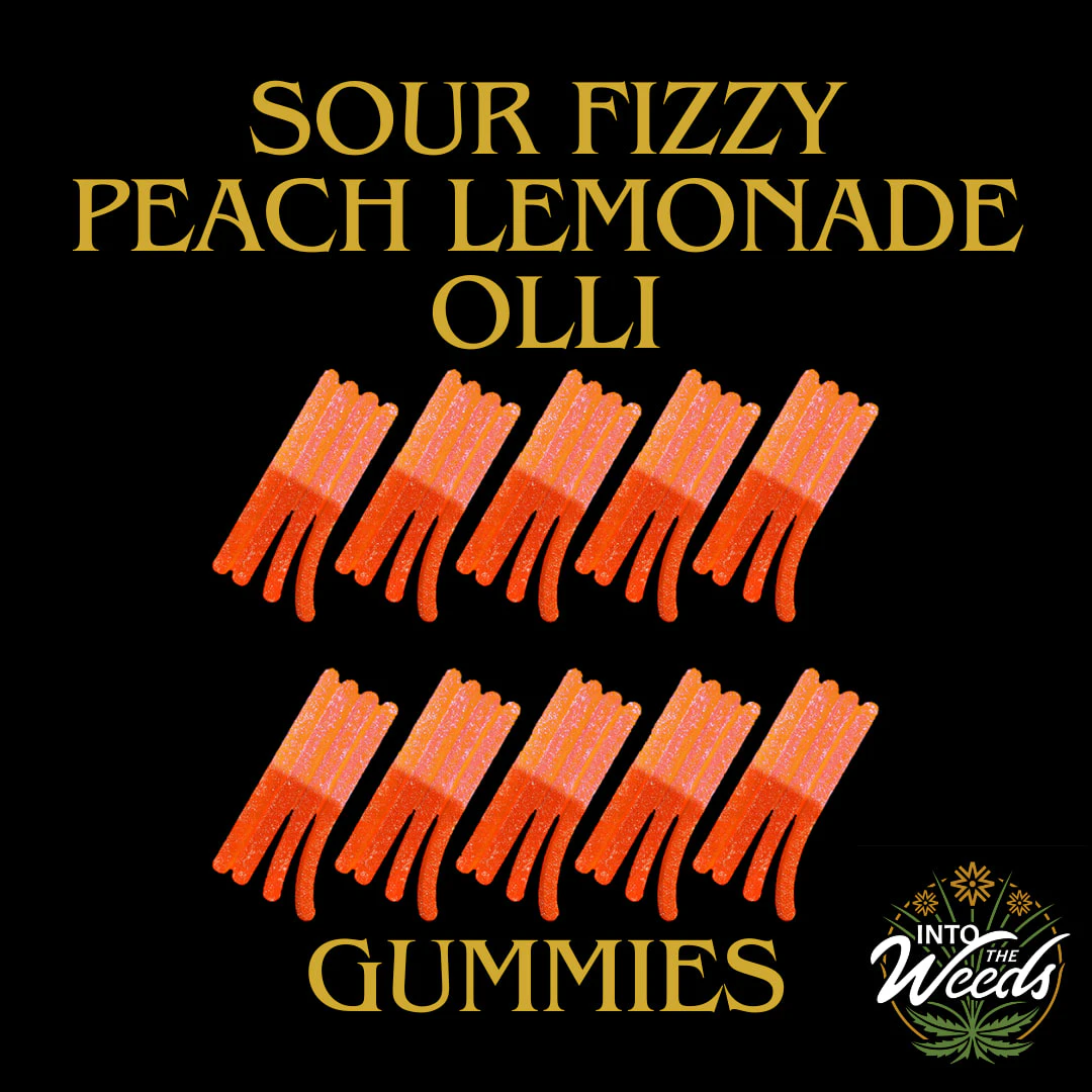 OLLI BRANDS - Sour Fizzy Peach Lemonade - 40 x 2.5mg Main Image