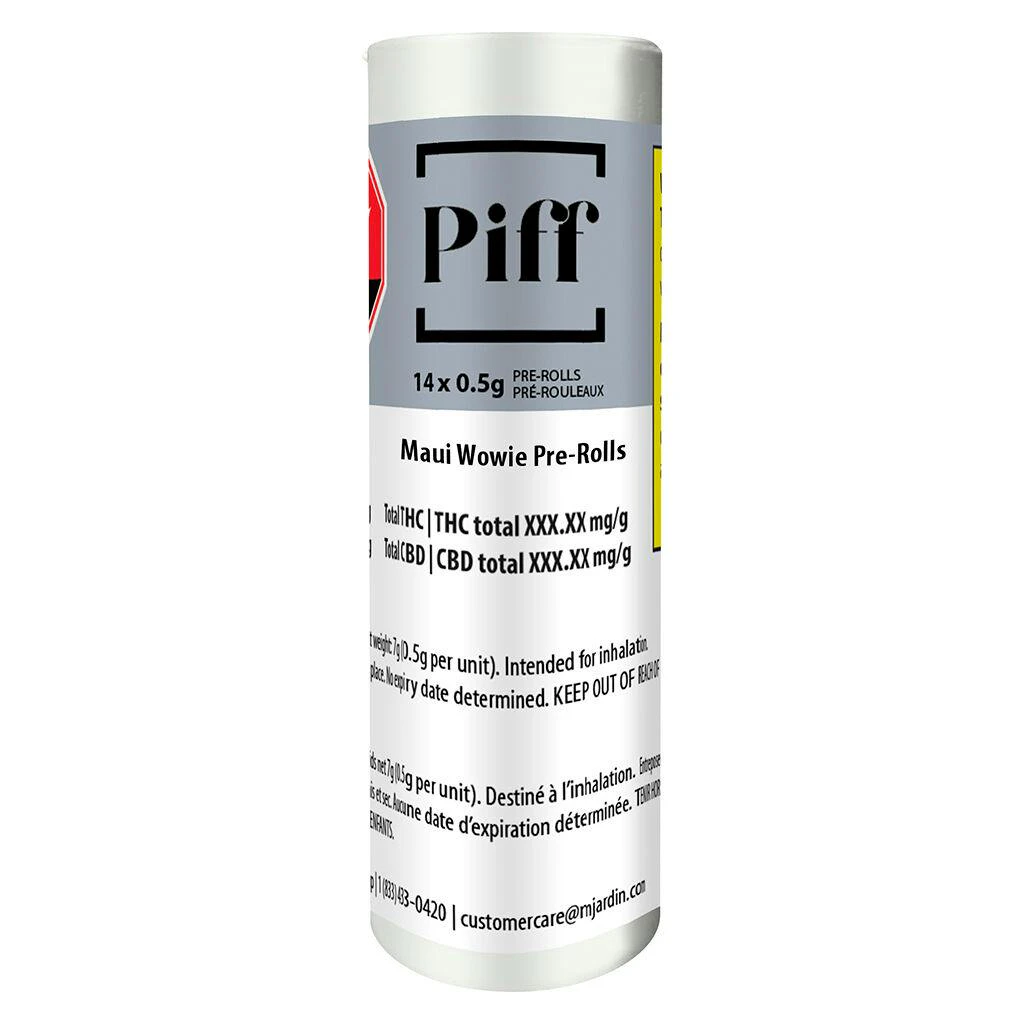 PIFF - Maui Wowie 14 x 0.5g Pre-Rolls by Piff Main Image