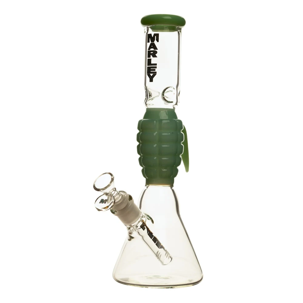 MARLEY - 12" Marley Grenade Core Bong (Green) Main Image