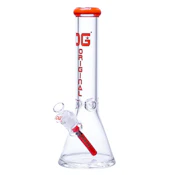 14" 7mm OG Original Signature Beaker (Orange)