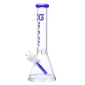 14" 7mm OG Original Signature Beaker (Purple)