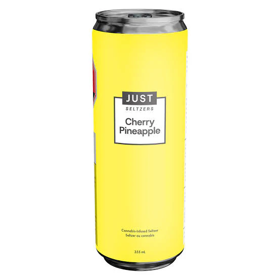 Peak Processing Solutions  - JUST Seltzers Cherry Pineapple Seltzer THC 355 ml Sparkling Beverage Main Image