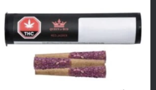 QUEEN OF BUD - Red Jasper 3 x 0.5g Liquid Diamond Infused Blunts Main Image