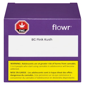 THE FLOWR GROUP OKANAGAN INC. - BC Pink Kush 7g Dried Flower