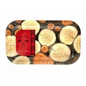 H&F Accessories - Metal Rolling Tray by Canadian Lumber - 10.5"x 6.25"