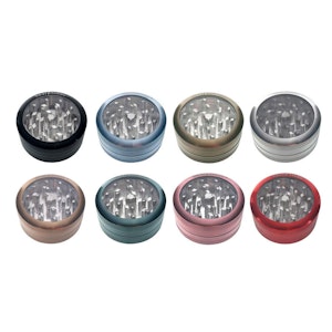 H&F Accessories - SharpStone - 2.2" 2 - Piece Grinder With Glass Top