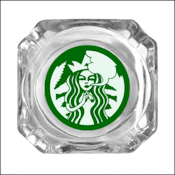Glass Ashtray - Starbucks
