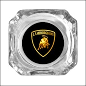 Glass Ashtray - Lamborghini