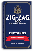 Blue Kutcorners Slow Burning Single Wide Rolling Papers [Accessories] by  Zig Zags