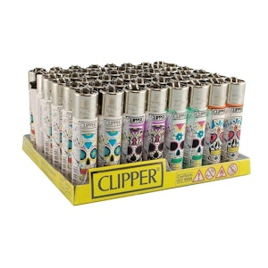 H&F Accessories - Mexican Skull Lighters by Clipper