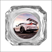 Glass Ashtray - Porsche Turbo