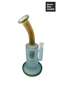 9" Frosted Aquatic Design