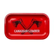 Metal Rolling Tray by Canadian Lumber - 10.5"x6.25" - Big Red