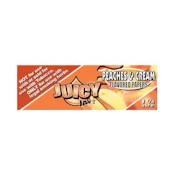 Peaches N Cream 1 1/4 Rolling Papers [Accessories] by Juicy Jay's