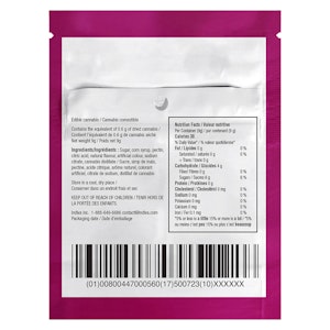 INDIVA INC. - Pomegranate Blueberry Acai 5:1 Sour Soft Chews 2x4.5g Edibles