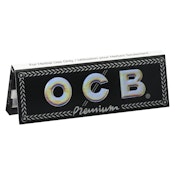 OCB Premium Black 1 1/4 1.25" Rolling Papers Cones and Filters