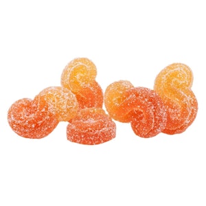PEACE NATURALS PROJECT INC. - SOURZ by Spinach - Peach Orange 1:1 5x5g Confectionary