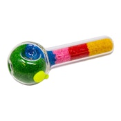 COLORFUL CRYSTALS PIPE 5"