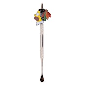 COMIC HEAD STAINLESS STEAL DABBER STICK