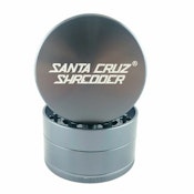 Santa Cruz Shredder Small 4pc Grinder 1.5"-Gunmetal Grey