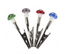 Mushroom Glass Roach Clip