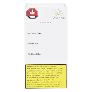 Weed Me - Weed Me - Cakelicious Pre-Rolls Indica - 6x0.5g