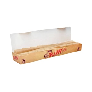 H&F Accessories - King Size Classic Cones by RAW - Pack of 32