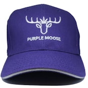 Purple Moose Ball Cap Purple