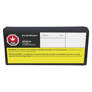KOLAB PROJECT - KOLAB PROJECT 950 SERIES Kalifornia Pre-Rolls (Indica) 10 x .35g