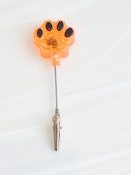 Bud Kitten Orange Paw Roach Clip