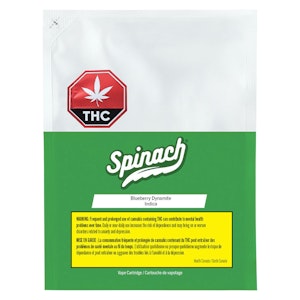 Spinach - Blueberry Dynamite 510 Thread Cartridge 1g Spinach 510 Thread Cartridges