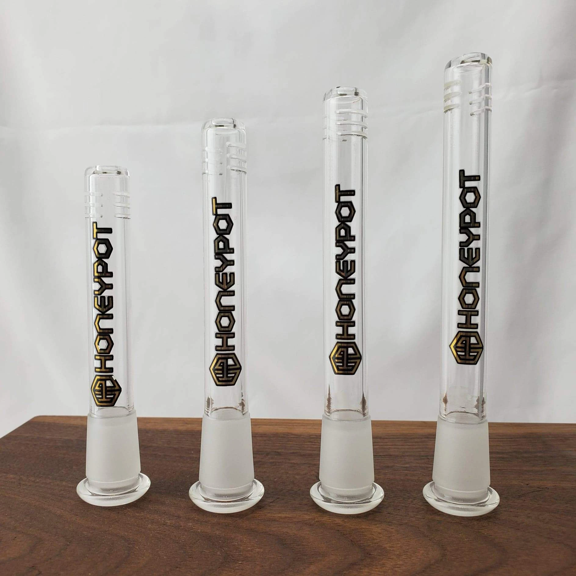 HONEY POT - Honeypot Downstem 4" - 5"- 5" 6 slit open end Main Image