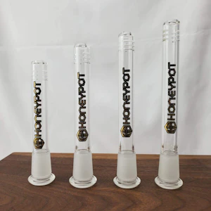 Honeypot - Honeypot Downstem 4" - 5"- 4" 6 slit open end