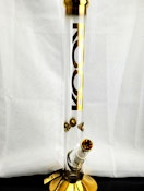 RooR Tech Glass - Bongs - 18" Gold Leaf - Straight Shooter