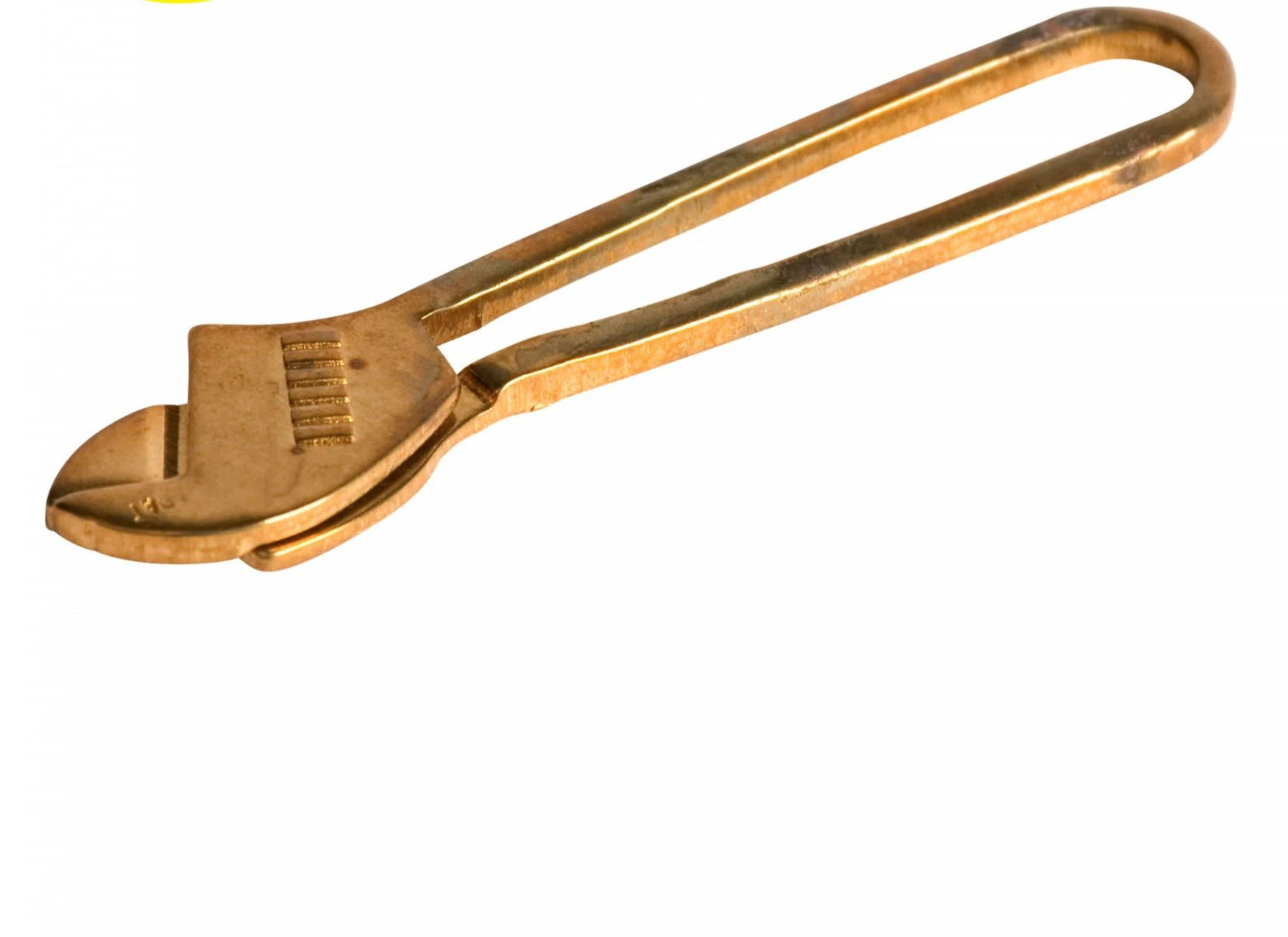 HONEY POT - Brass Wrench Roach Clip Main Image