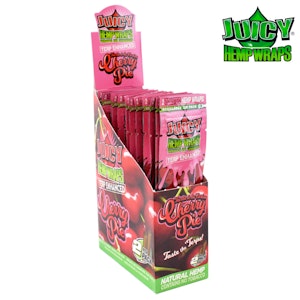Honeypot - Juicy Jays  Hemp Wraps Natural Group - Cherry Pie