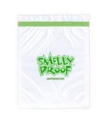 Smelly Proof Bags - Clear - Large Green Zip