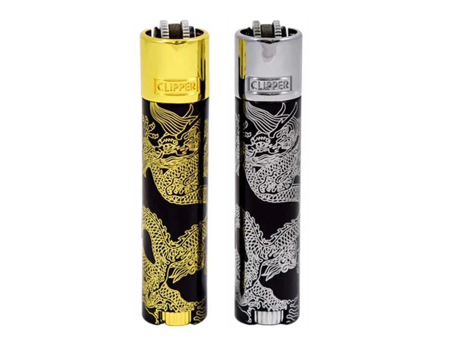 HONEY POT - Clipper Lighter - Metal Dragons Main Image