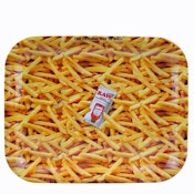 Large Rolling Trays 13"x11"- Authentic Raw French Fries