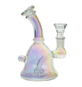 Piranha 6" Glass Bell Rig - Rainbow