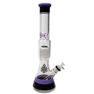 Maq Distributors - Karma - Tree Purps Glass Bong