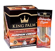 King Palm Mini Pumpkin Cream 2pk
