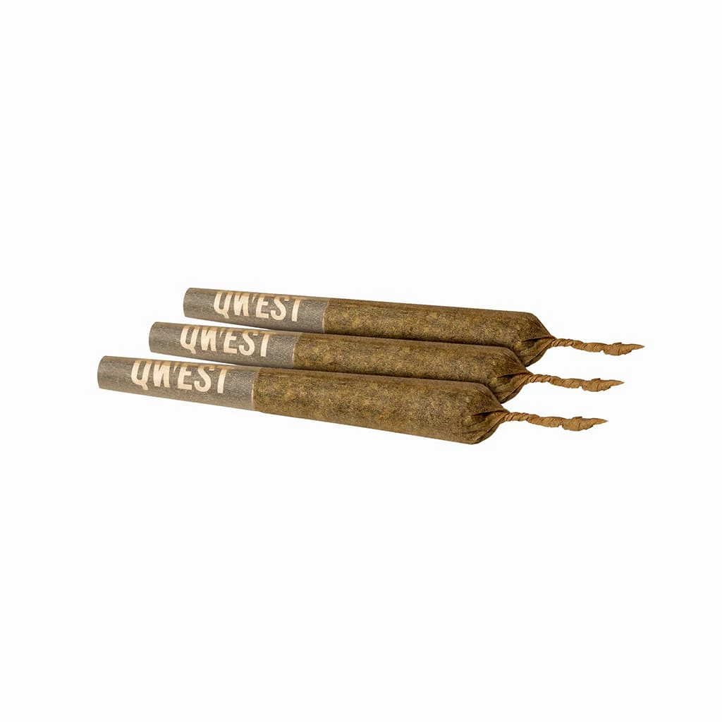 QWEST - Qwest - Orange Push Pop Live Resin Infused Pre-Roll Main Image