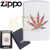 Zippo - Floral Weed Design