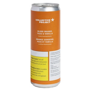 COLLECTIVE PROJECT - Blood Orange, Yuzu & Vanilla 355mL Sparkling Juice